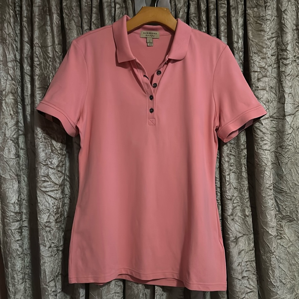 Burberry carnation Pink Polo Shirt for Women